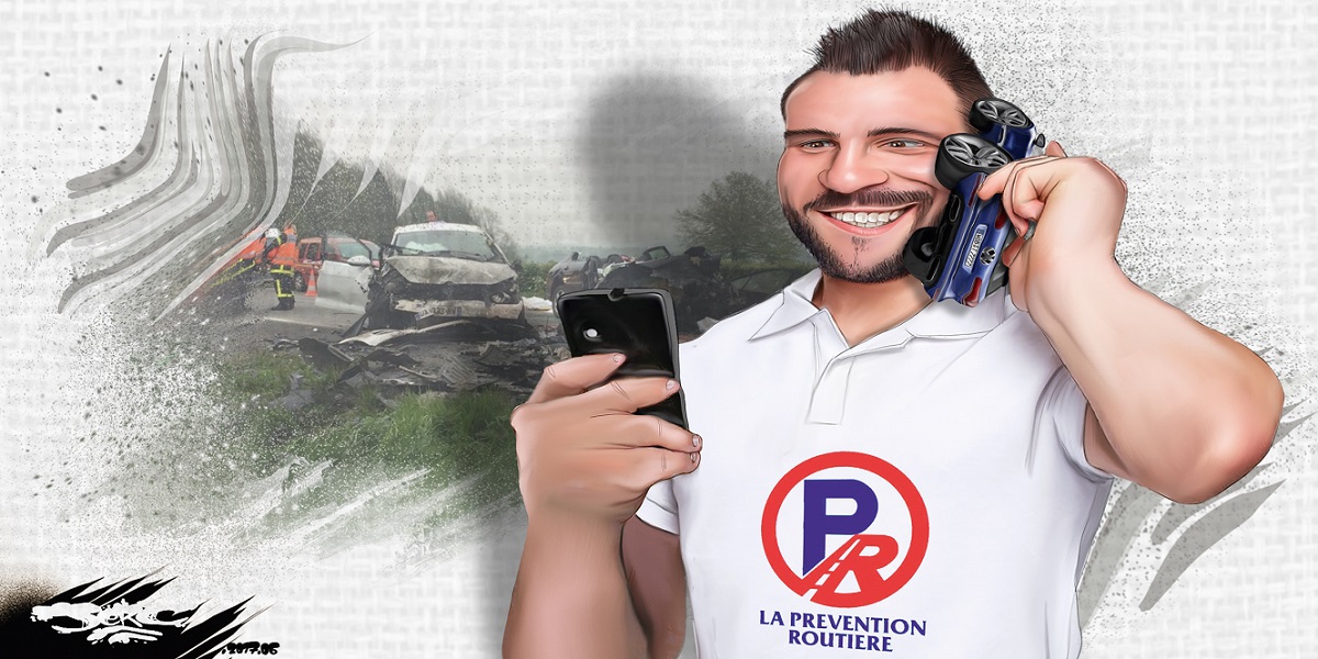 La prévention routière met en garde contre les dangers du téléphone au volant