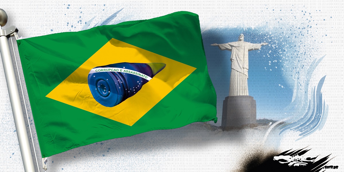 Corruption et assassinat, c'est le nouveau drapeau du Brésil