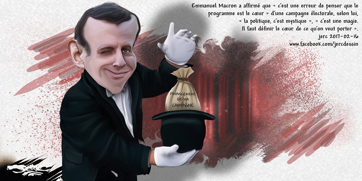 Emmanuel Macron, le magicien du financement de campagne électorale