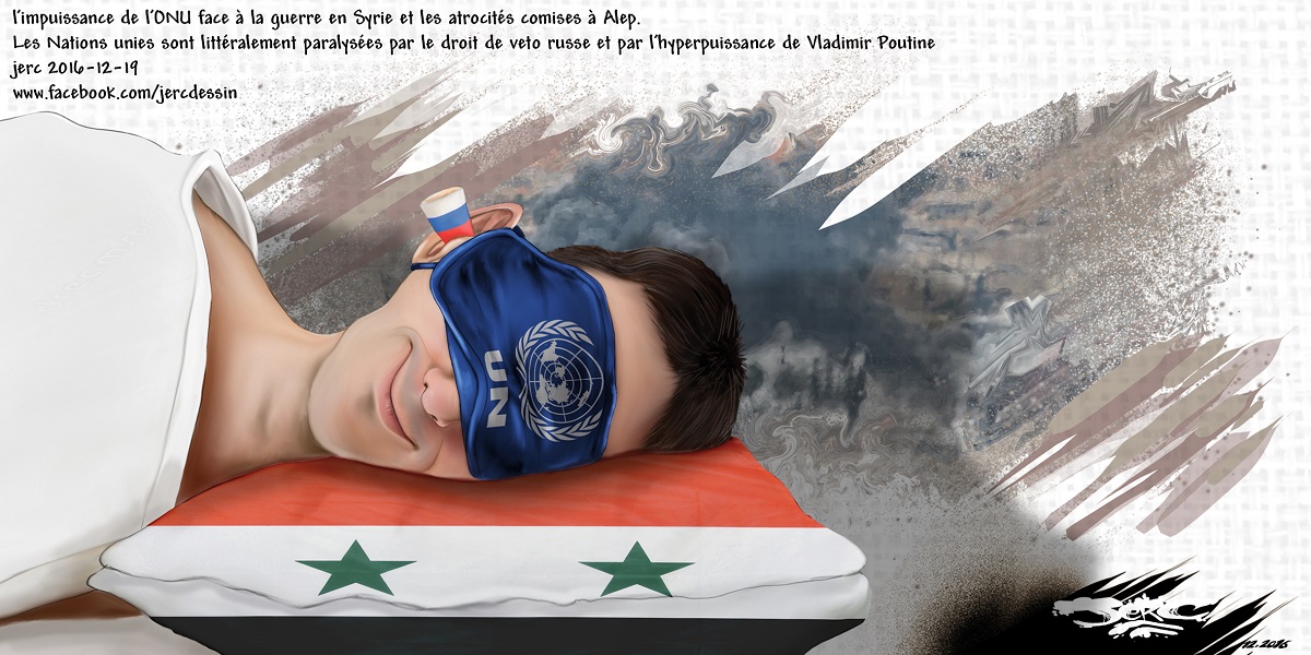 Face à Bachar al Assad, l'ONU se bande les yeux et se bouche les oreilles