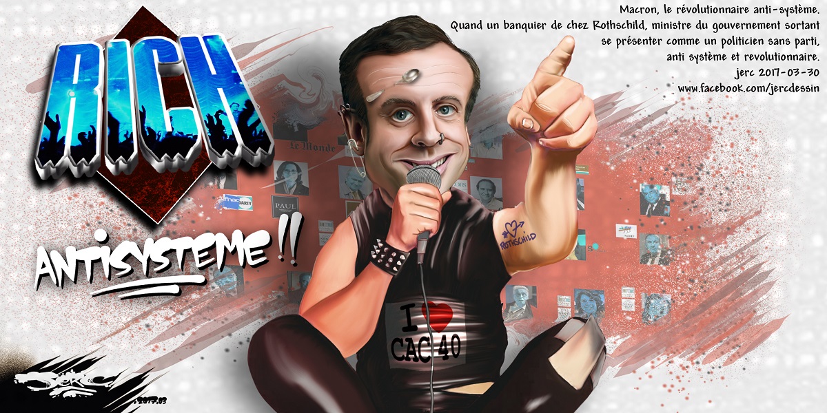Macron, le révolutionnaire antisystème... Enfant du système !