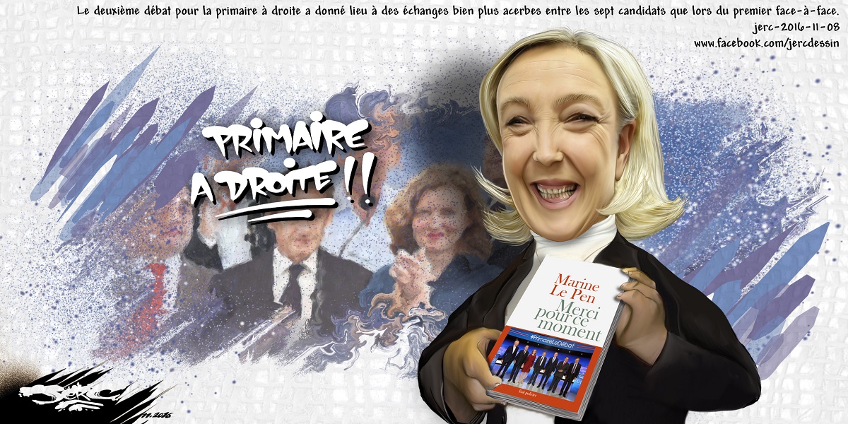 Marine Le Pen et le deuxième débat pour la primaire à droite : merci pour ce moment !