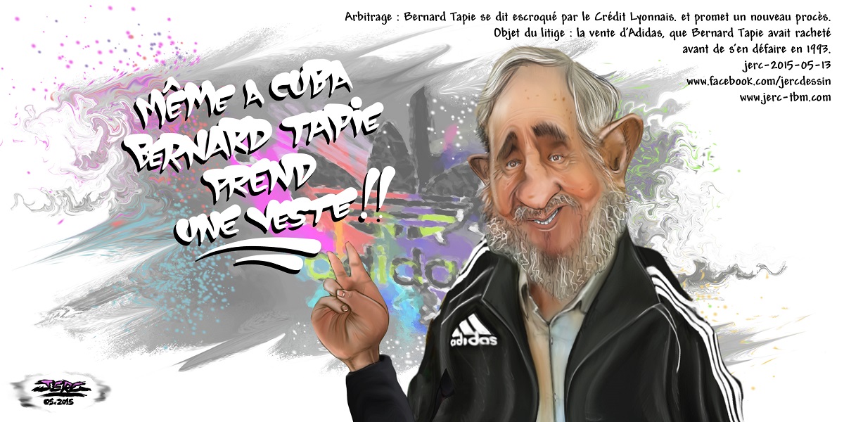 Fidel Castro en veste Adidas... autant pour Bernard Tapie
