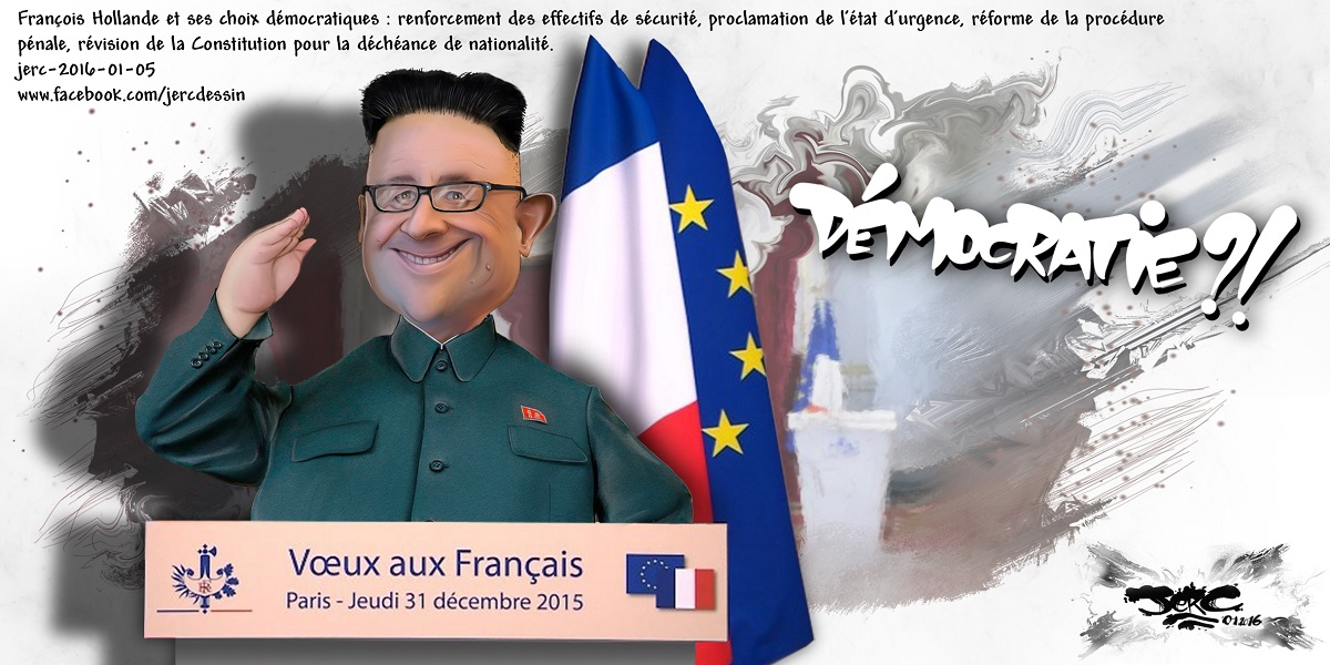 Les choix démocratiques de françois Hollande... Pas mieux que Kim Jong Un