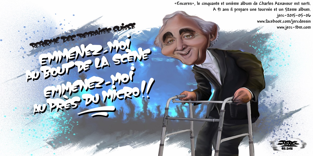 Charles Aznavour, jamais à la retraite !