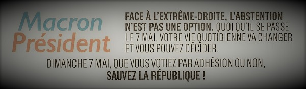 Extrait d'un tract de campagne d'Emmanuel Macron