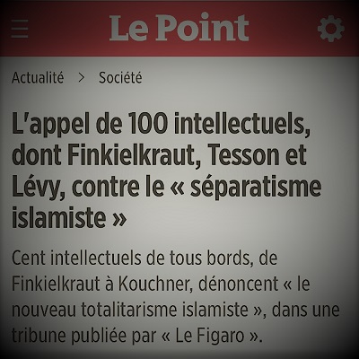 L'appel des intellectuels contre le danger du séparatisme islamiste