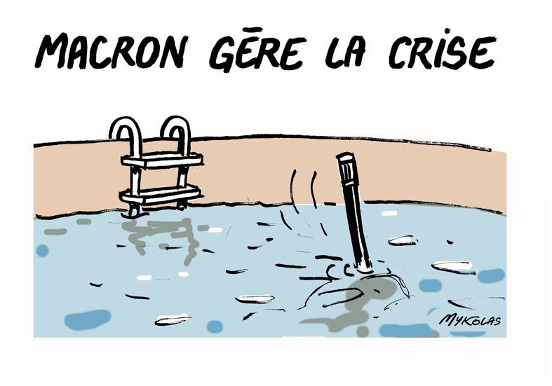 Le dessin du jour (humour en images) - Page 18 24-juillet-2018-macron-gere-la-crise