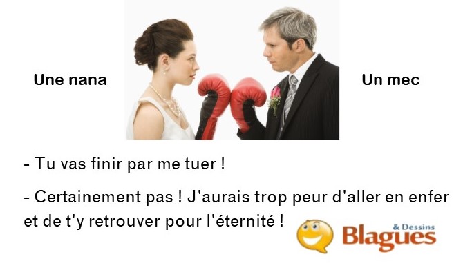 blague illustrée sur la vie de couple et la drague entre un mec et une nana