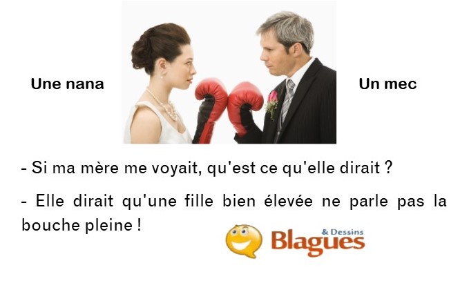 blague illustrée sur la vie de couple et la drague entre un mec et une nana