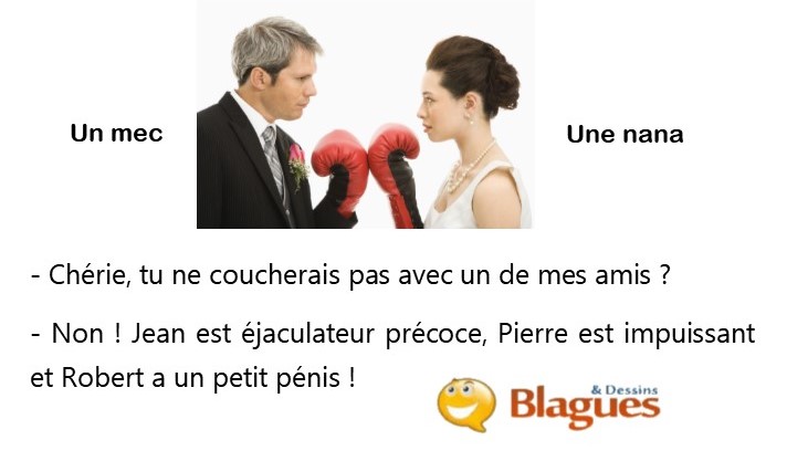 blague illustrée sur la vie de couple et la drague entre un mec et une nana