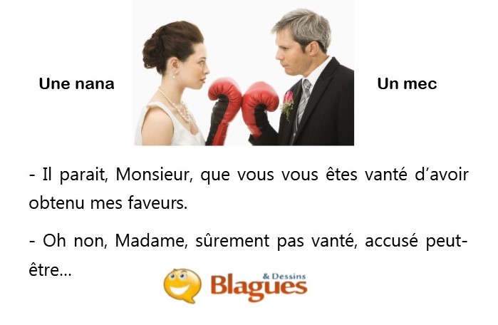 blague illustrée sur la vie de couple et la drague entre un mec et une nana