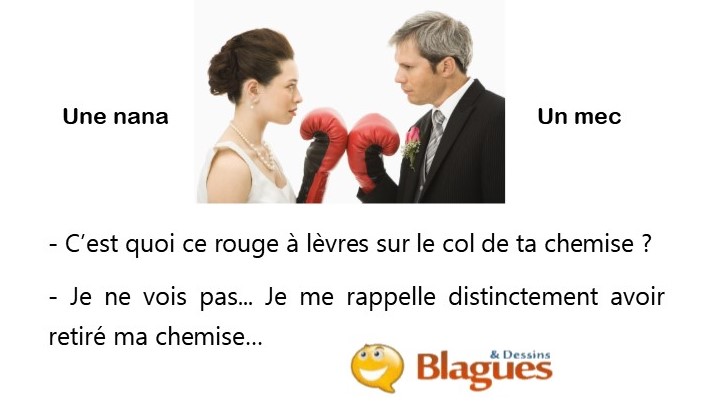 blague illustrée sur la vie de couple et la drague entre un mec et une nana