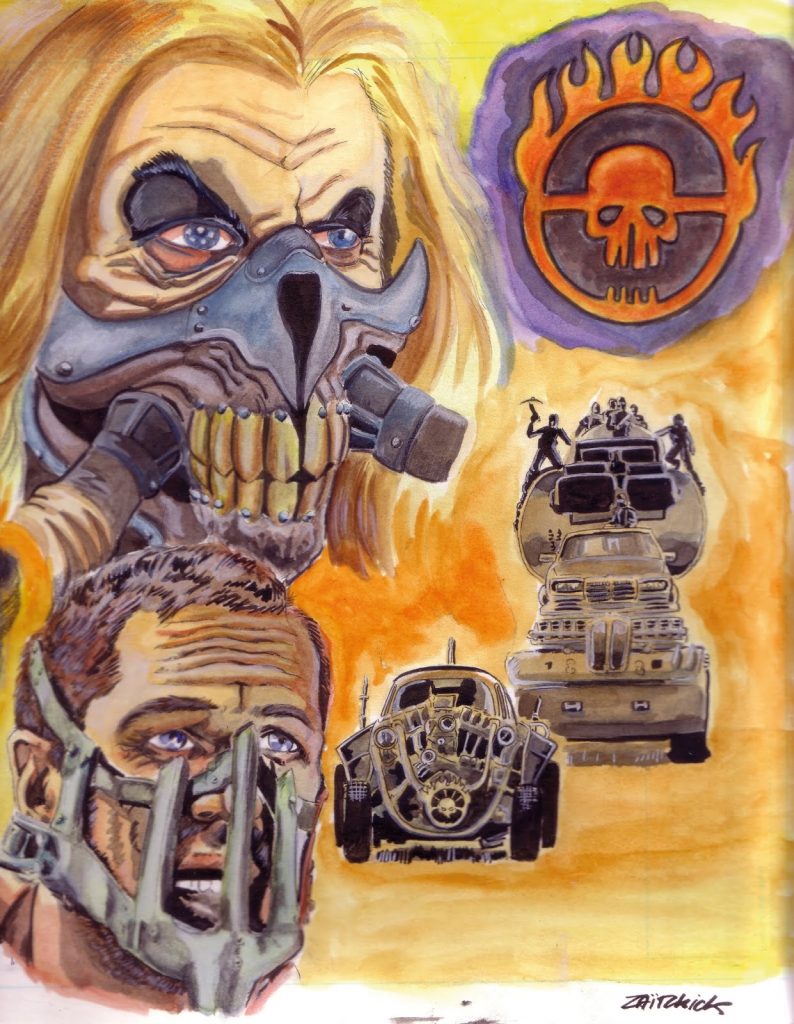 Poster de Mad Max Fury Road par Zaïtchick