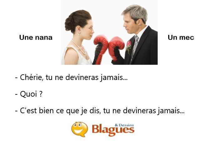 blague illustrée sur la vie de couple et la drague entre un mec et une nana