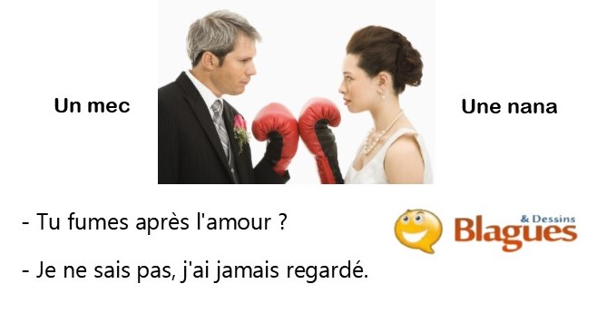 blague illustrée sur la vie de couple et la drague entre un mec et une nana