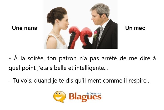 blague illustrée sur la vie de couple et la drague entre un mec et une nana