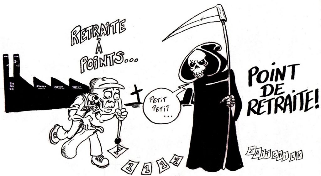 Retraite à Points Blagues Et Dessins