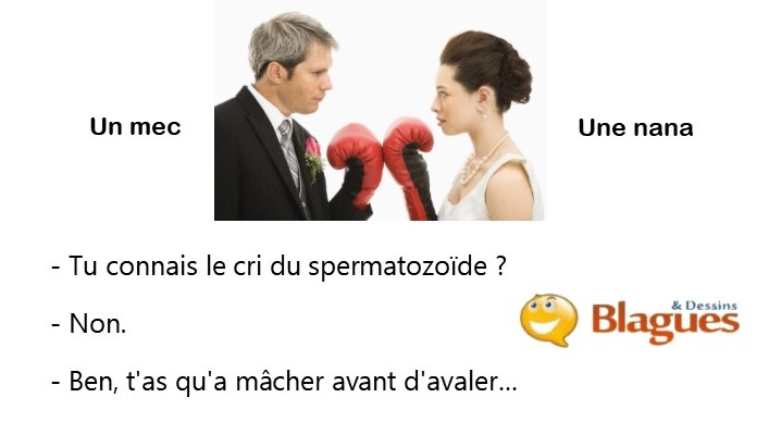 blague illustrée sur la vie de couple et la drague entre un mec et une nana