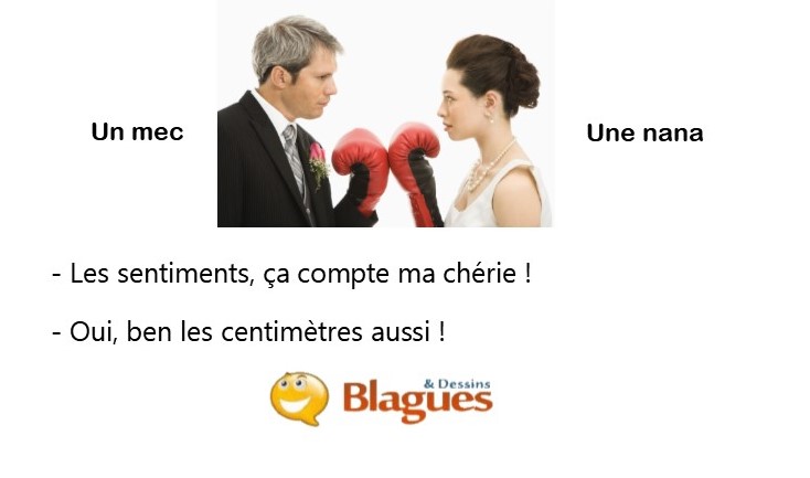 blague illustrée sur la vie de couple et la drague entre un mec et une nana