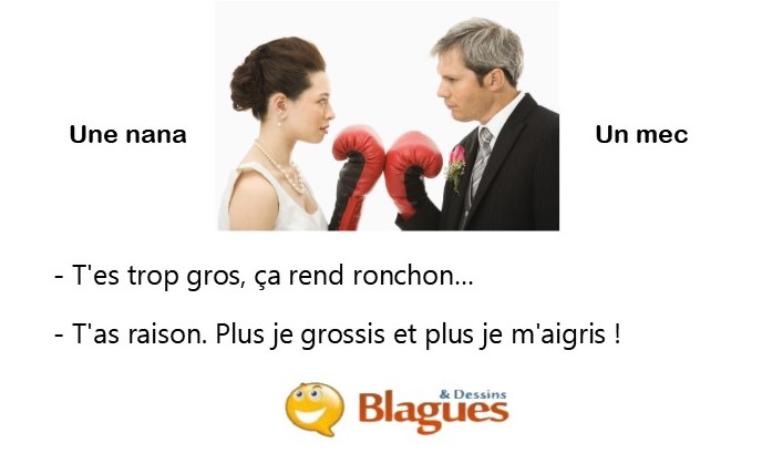 blague illustrée sur la vie de couple et la drague entre un mec et une nana