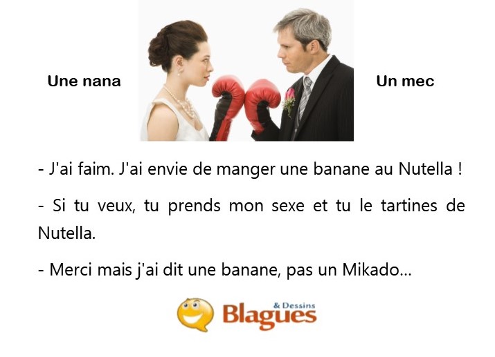 blague illustrée sur la vie de couple et la drague entre un mec et une nana