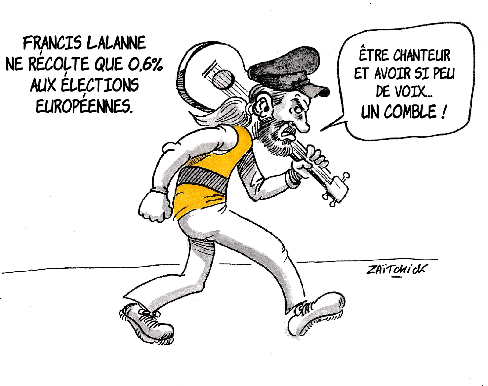 blague sur Francis Lalanne – Blagues et Dessins