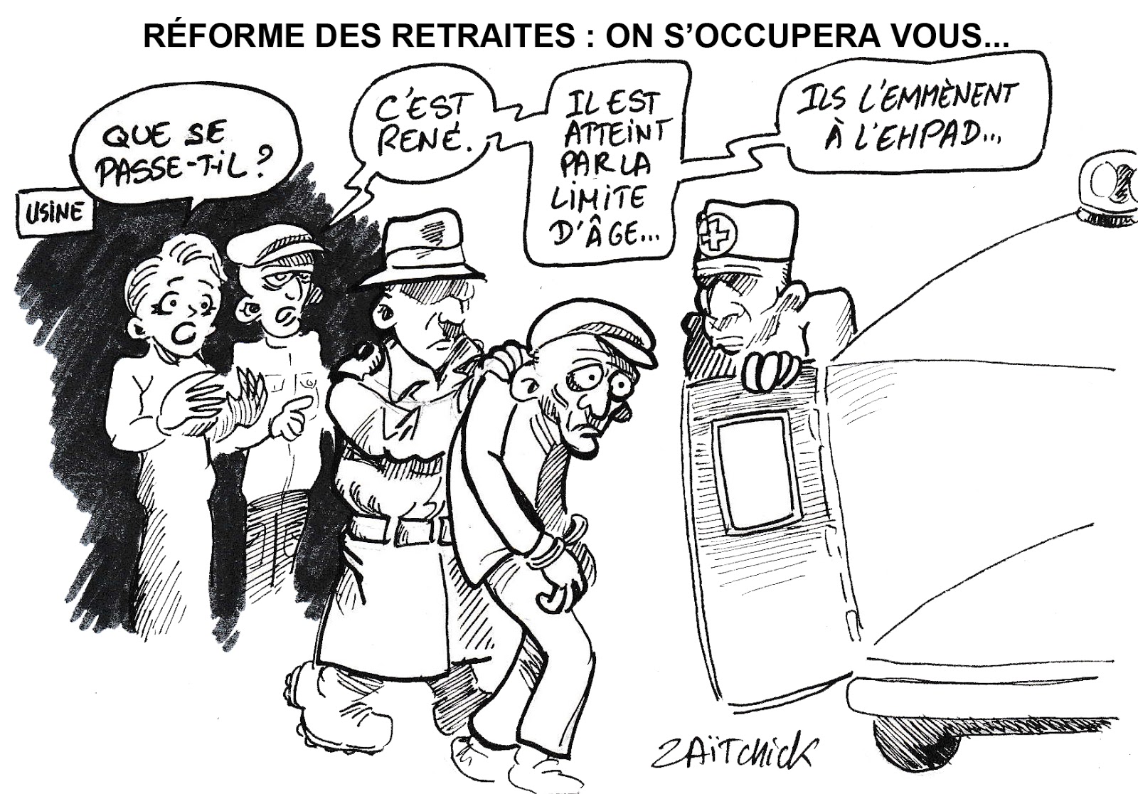 Réforme Des Retraites Blagues Et Dessins