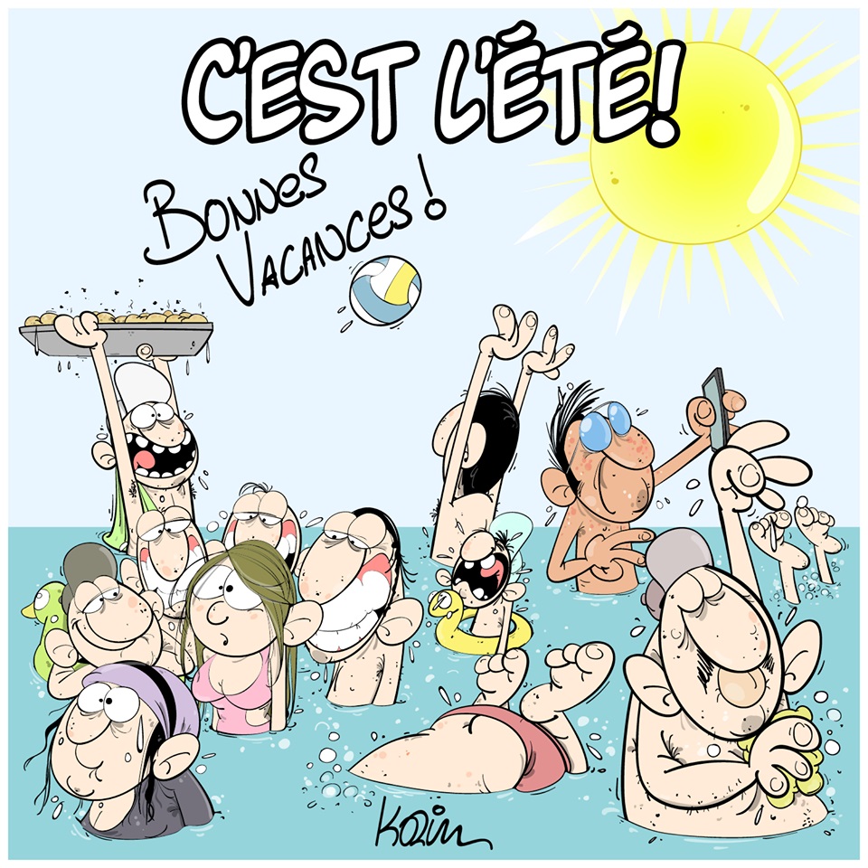 C Est L Ete Bonnes Vacances Blagues Et Dessins