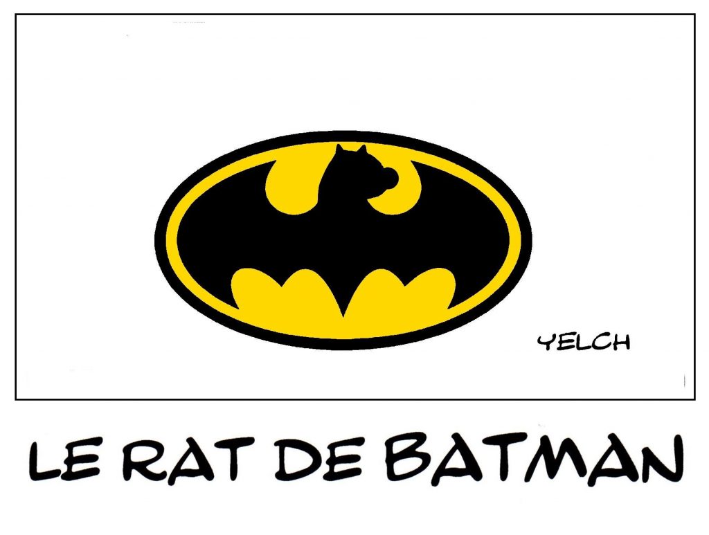dessin de Yelch sur Batman