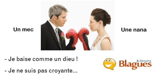 blague illustrée sur la vie de couple et la drague entre un mec et une nana
