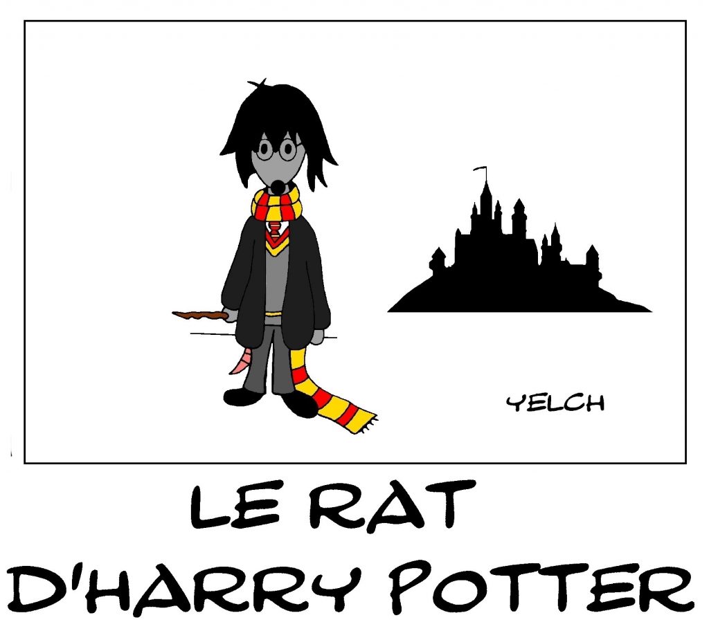 dessin de Yelch sur Harry Potter