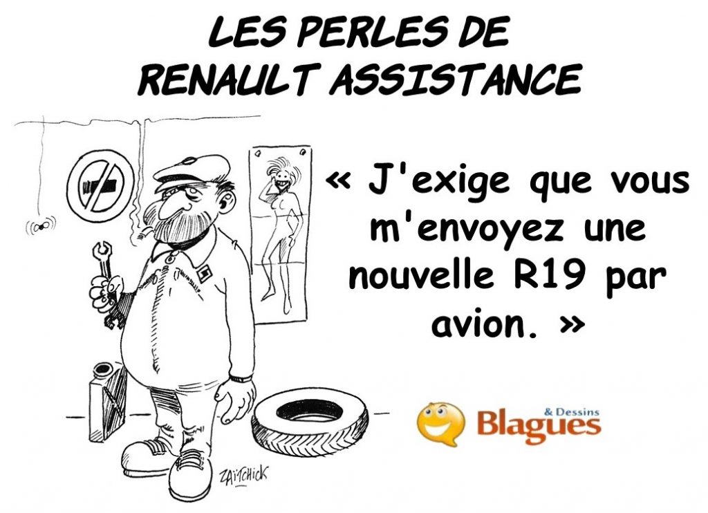 Les perles de Renault assistance