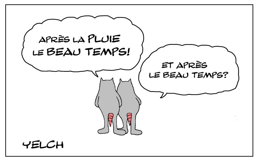 dessin de Yelch sur la pluie et le beau temps