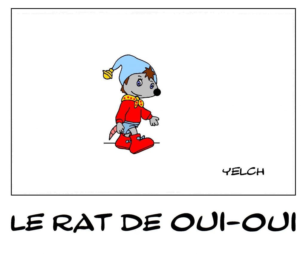 dessin de Yelch sur Oui-Oui