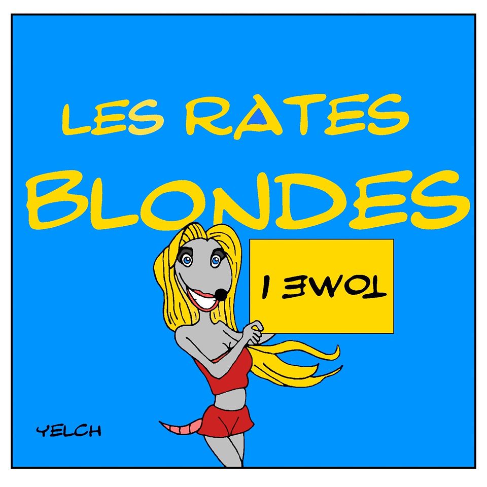 dessin de Yelch sur les blondes