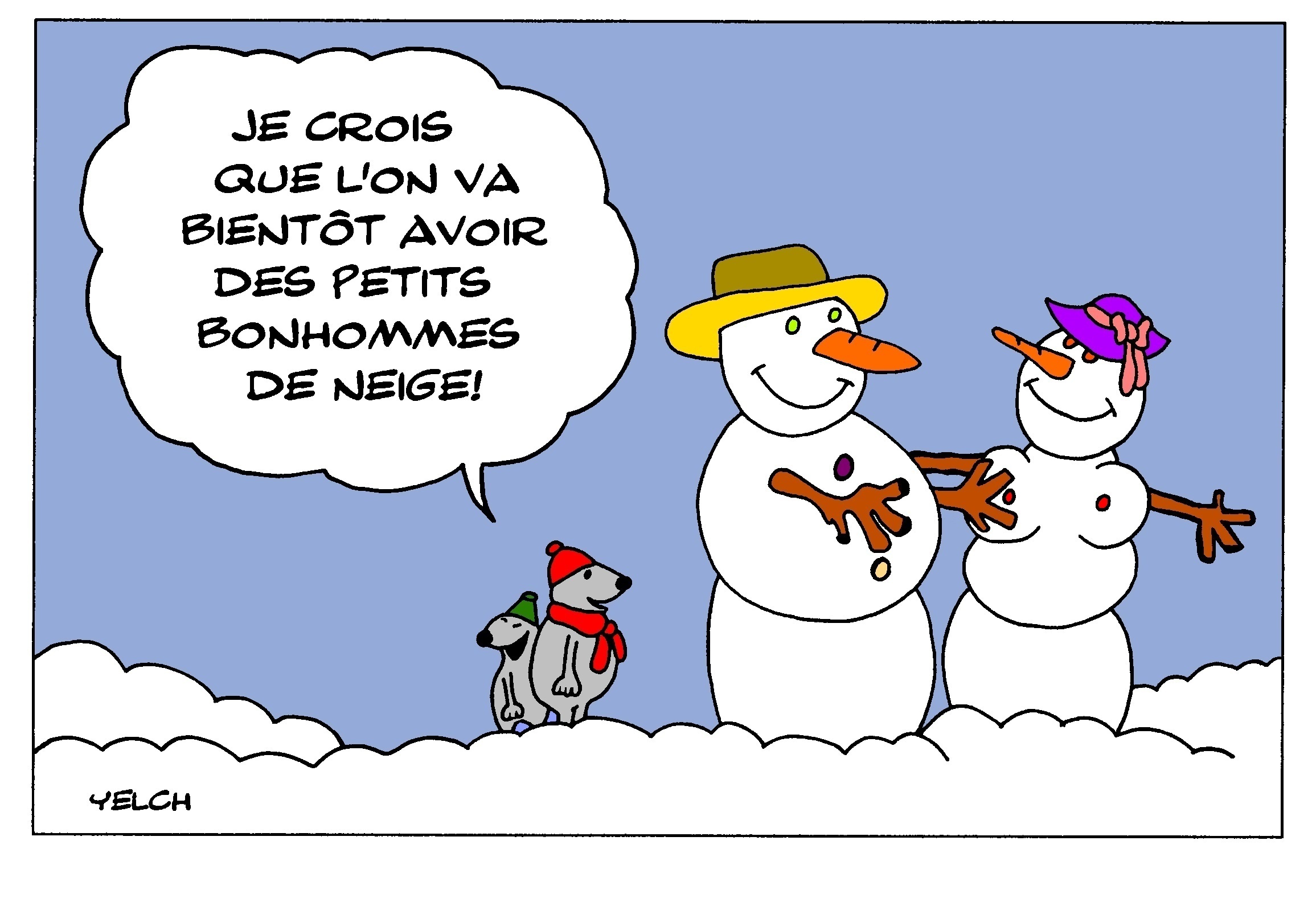 Blague Sur Les Bebes De Neige Blagues Et Dessins