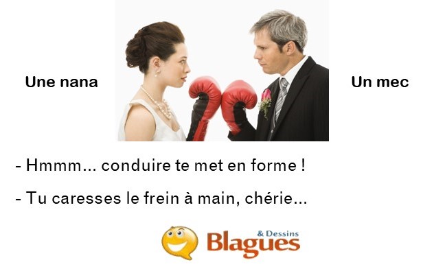 blague illustrée sur la vie de couple et la drague entre un mec et une nana