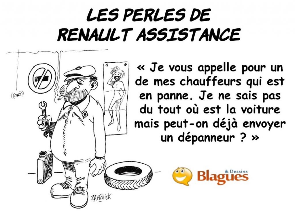 les perles de Renault assistance