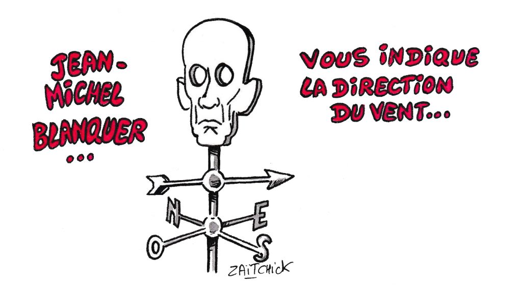 dessin de Zaïtchick sur l’épidémie de Covid-19 et les discours contradictoires de Jean-Michel Blanquer