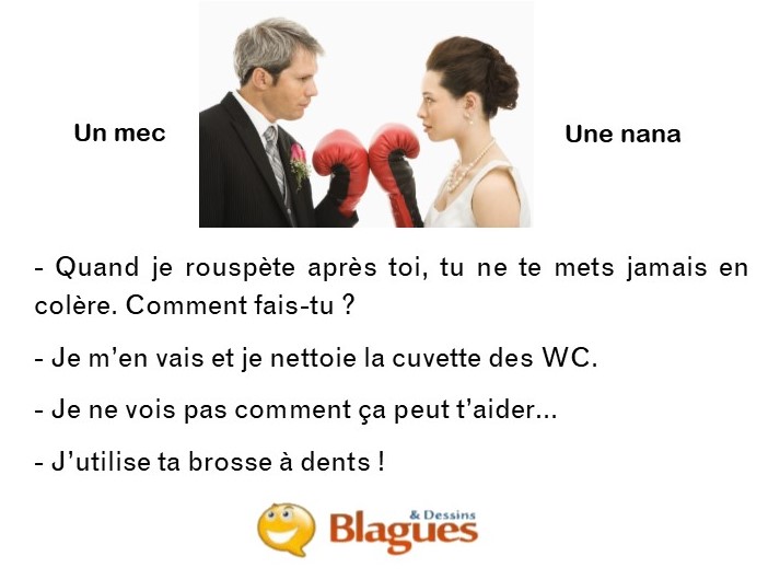 blague illustrée sur la vie de couple et la drague entre un mec et une nana