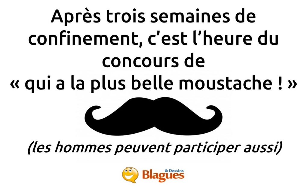 blague sur le confinement et les femmes