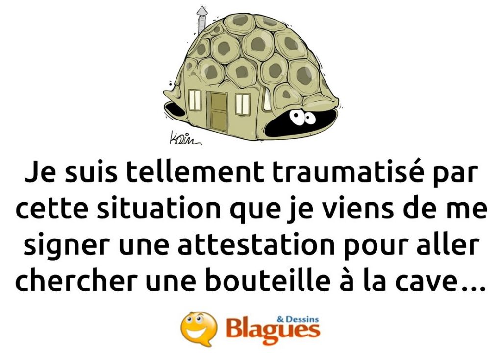 blague confinement