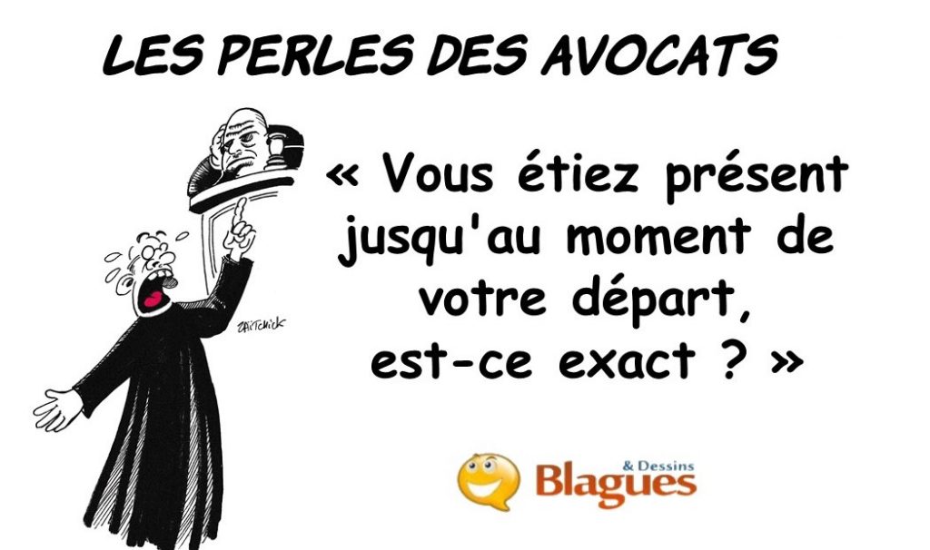 les perles des avocats, les perles de la justice, les perles des tribunaux