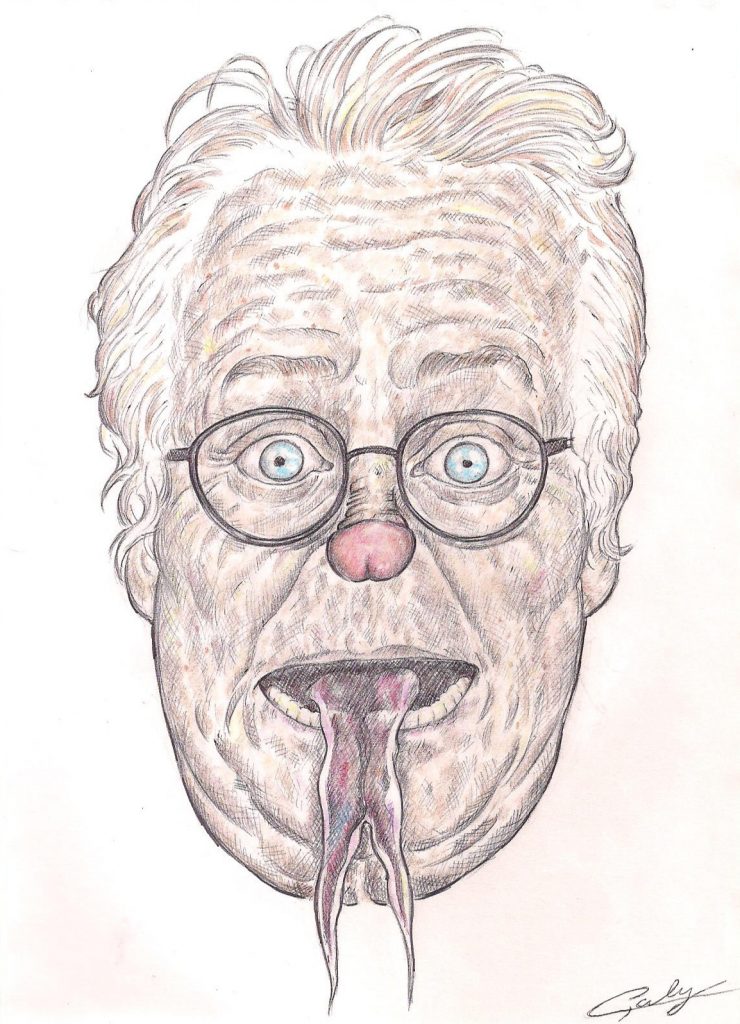 dessin d'actualité de L. Galy sur Daniel Cohn-Bendit