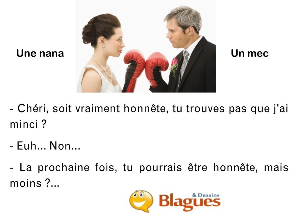 blague illustrée sur la vie de couple et la drague entre un mec et une nana