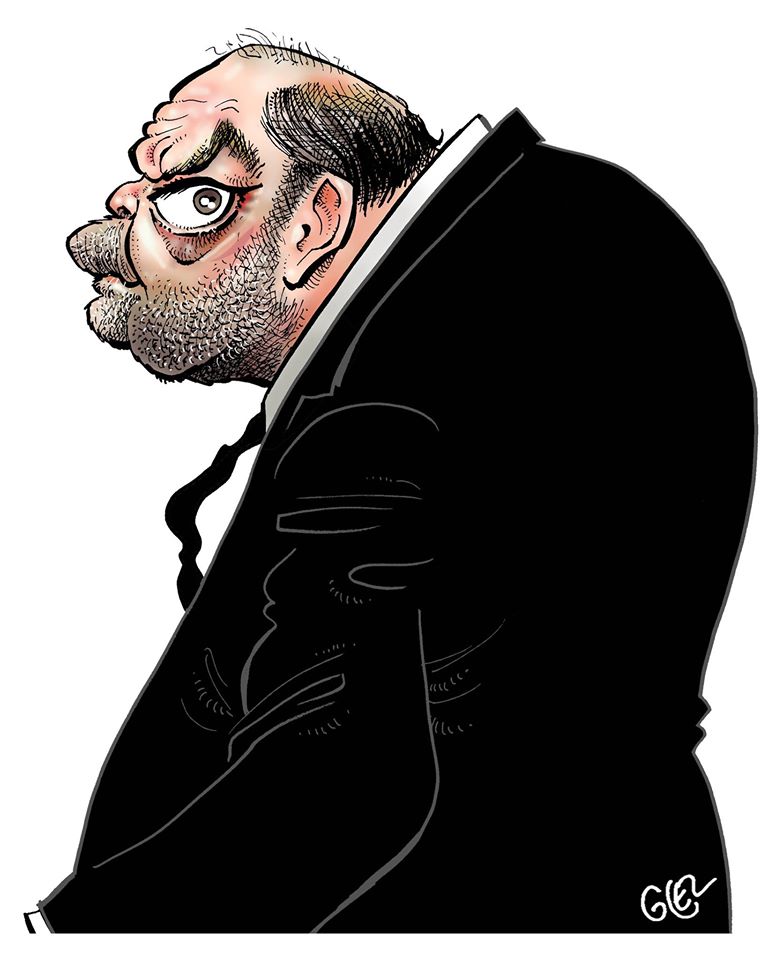 dessin humoristique de Glez sur la nomination d’Éric Dupond-Moretti au poste de Ministre de la Justice