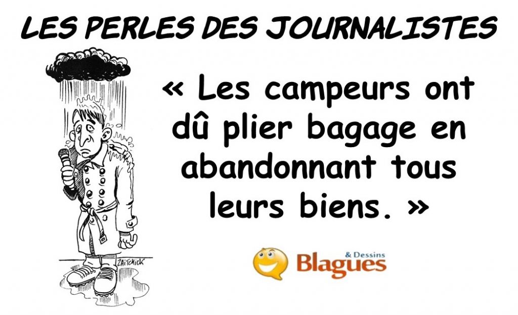 les perles des journalistes, les perles de la presse, les perles des journaux