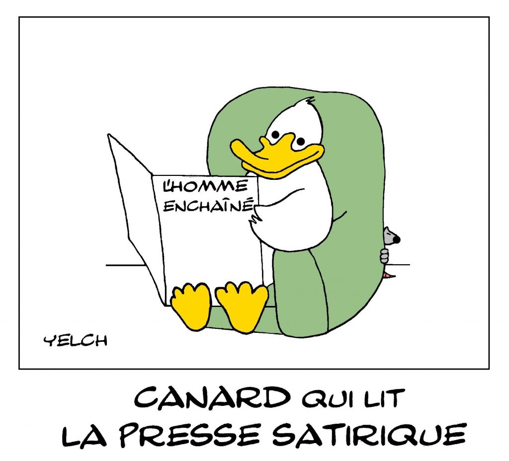 blague dessin canard humour homme image drôle canard enchaîné