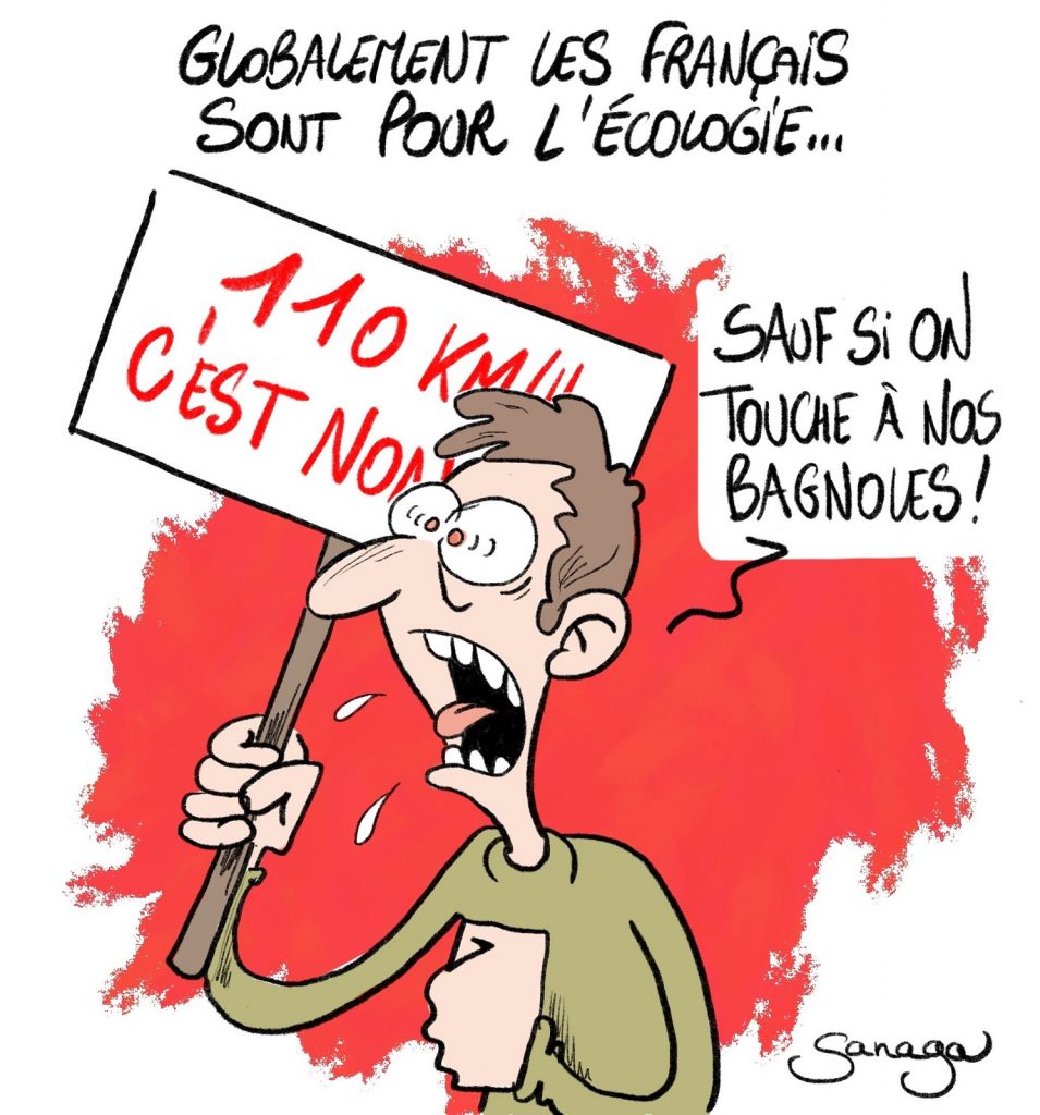 dessin presse humour français image drôle écologie voitures